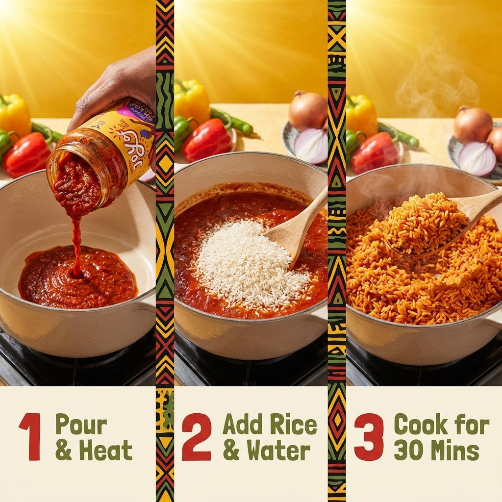 Jollof Starter Pack – Mild & Spicy