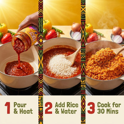 Jollof Starter Pack – Mild & Spicy
